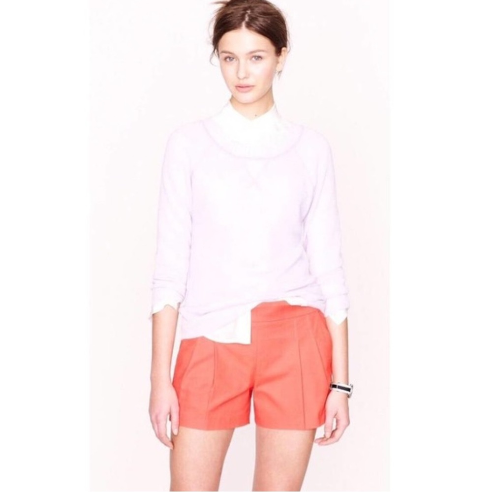 J. Crew Structured Pleated Shorts